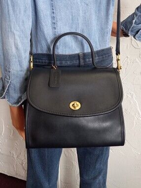 Coach Manor Archive Bag 1996, Navy